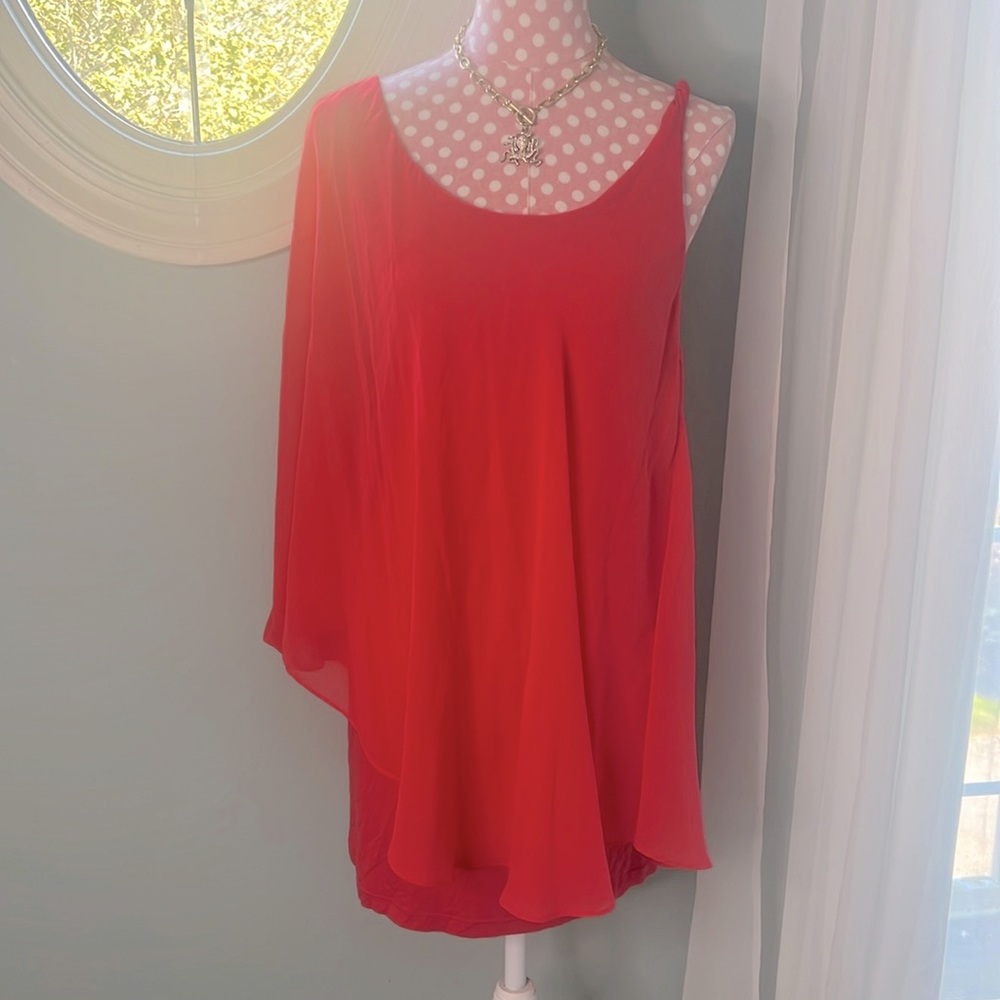 Bebe One Shoulder Dress Size Large